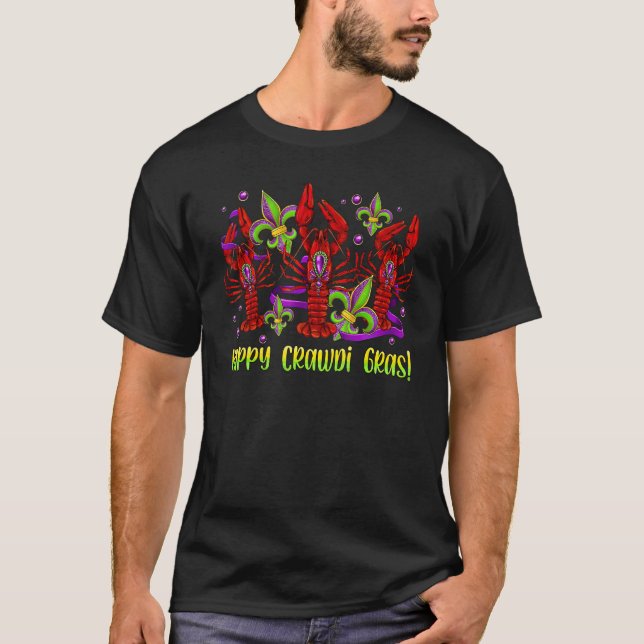 Mardi Gras Crawfish Costume Shirt Carnaval Party T (Vorderseite)