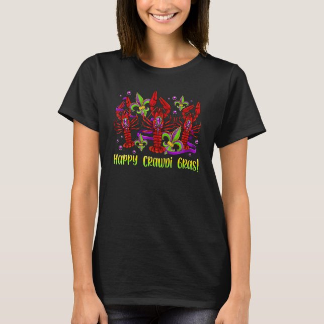 Mardi Gras Crawfish Costume Shirt Carnaval Party T (Vorderseite)