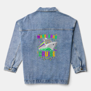 Mardi Gras Cruise Mask Party Jeansjacke