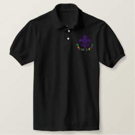 Mardi Gras Custom Stickpolo