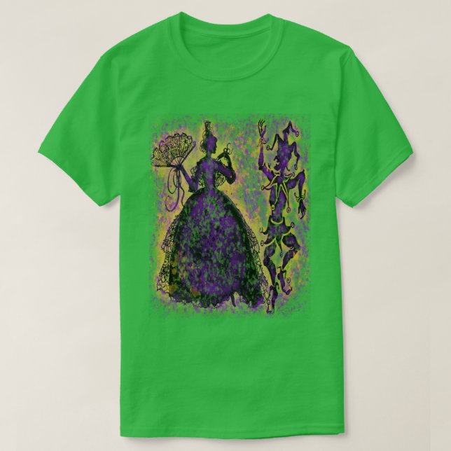 Mardi Gras Dance T-Shirt (Design vorne)