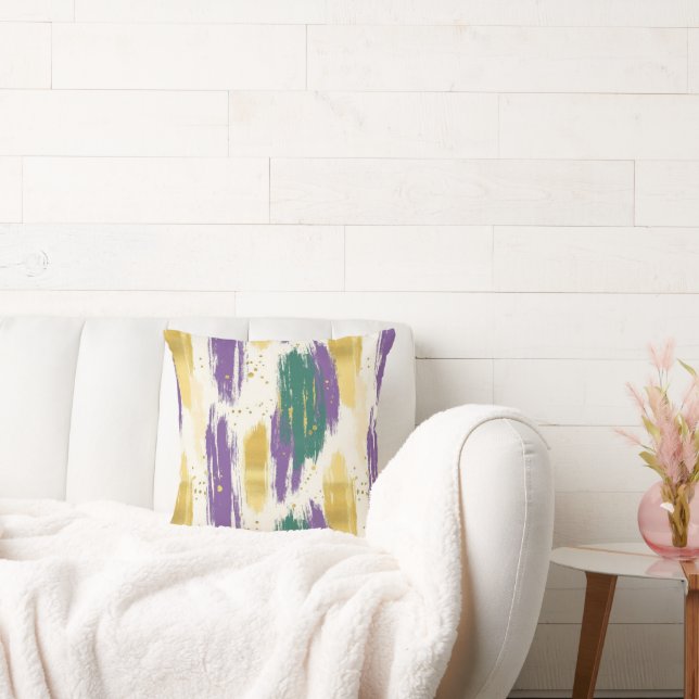 Mardi Gras Decorative Home Decor Kissen (Liege)