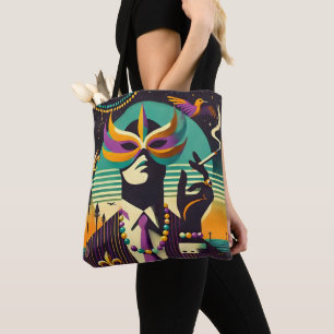 Mardi Gras Der rauchende Mann Tasche