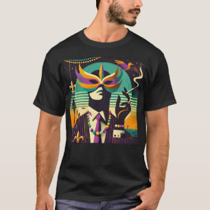 Mardi Gras der Raucher T-Shirt