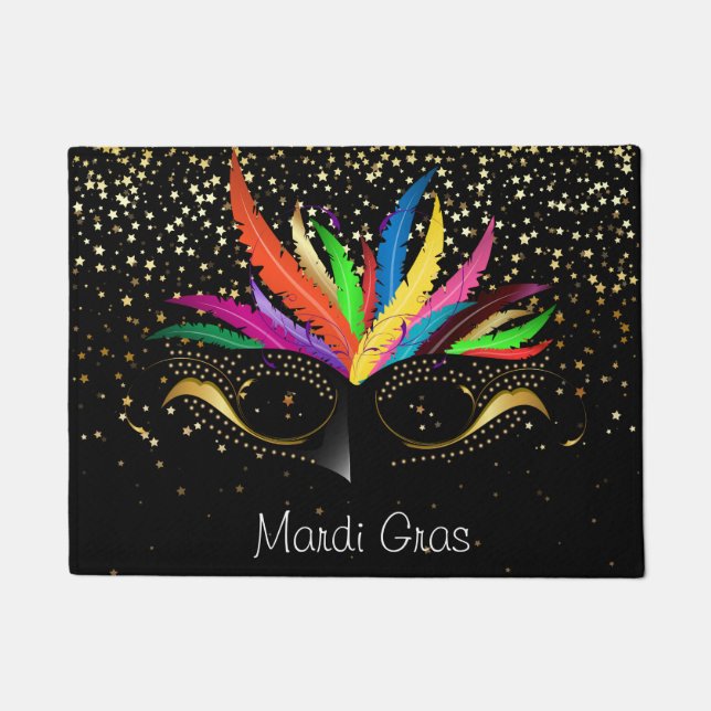 Mardi Gras Doormat Fußmatte (Vorderseite)