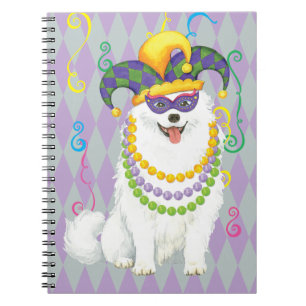 Mardi Gras Eskie Notizblock