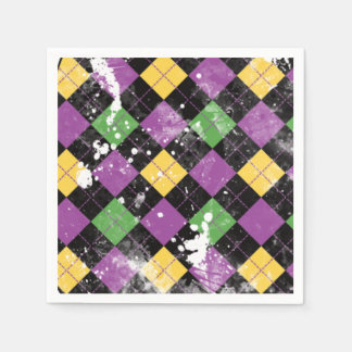 Mardi Gras Essentials Schlüsselanhänger Serviette