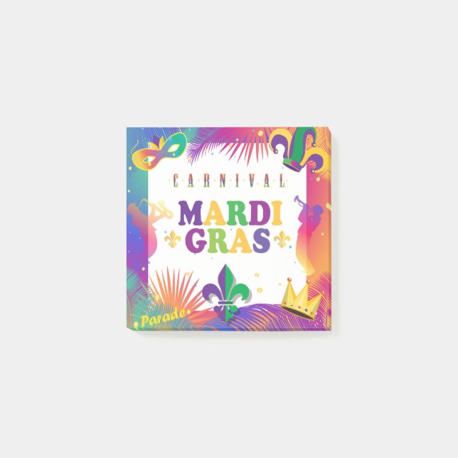 Mardi Gras Festival - Martha Argerich Projekt Lili Post-it Klebezettel (Vorderseite)