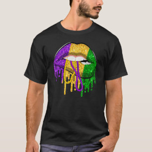Mardi Gras Festival Moon and Stars Party Locarno T-Shirt