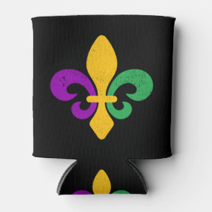 Mardi Gras Fleur De Lis Dosenkühler