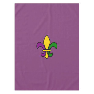 Mardi Gras fleur-de-lys Tischdecke