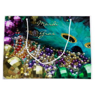 Mardi Gras Fleur Masque Fête Favoriser Sacs Cadeau