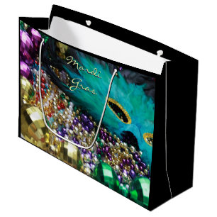 Mardi Gras Fleur Masque Fête Favoriser Sacs Cadeau