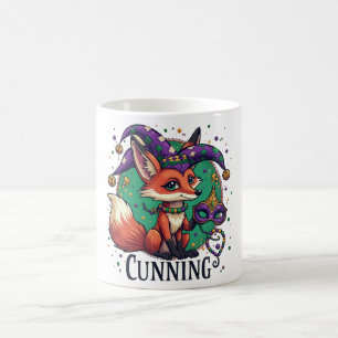Mardi Gras Fox Tasse