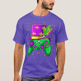 Mardi Gras Gamer Kleinkind Kids Gaming TShirt