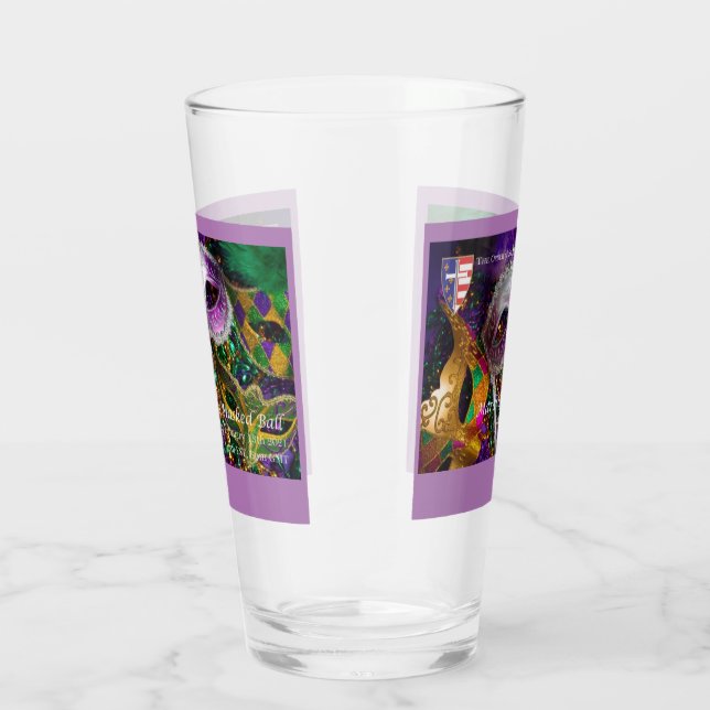 Mardi Gras Gedenkscheibe Tumbler #1 (Rechts)