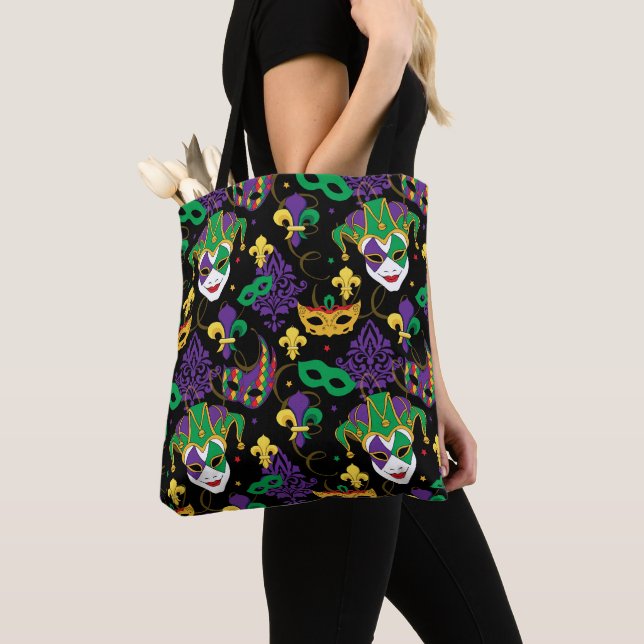 Mardi Gras Gemustert Tasche (Von Nahem)
