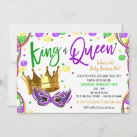 Mardi Gras Gender Reveal