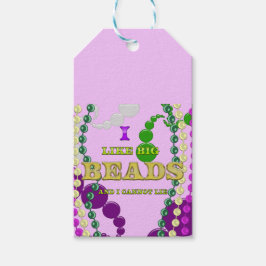 Mardi gras geschenkanhänger