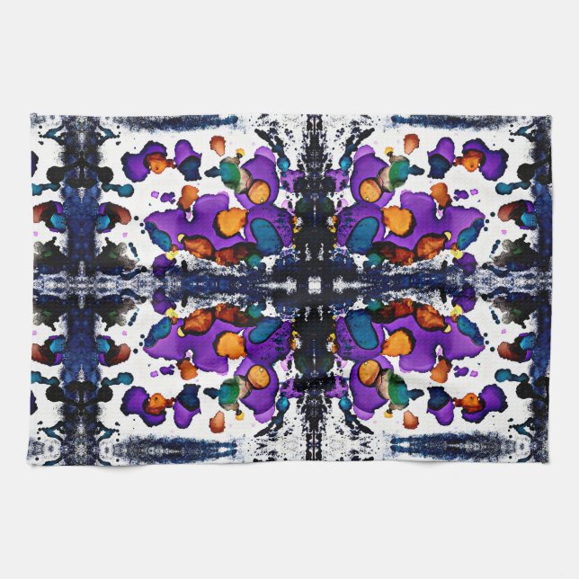 Mardi Gras Geschirrtuch (Horizontal)