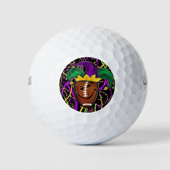 MARDI GRAS GOLF BALL (Vorderseite)
