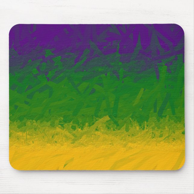 Mardi Gras Gradient Mousepad (Vorne)