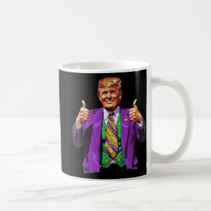 Mardi Gras Great Wieder Donald Trump American Flag Kaffeetasse