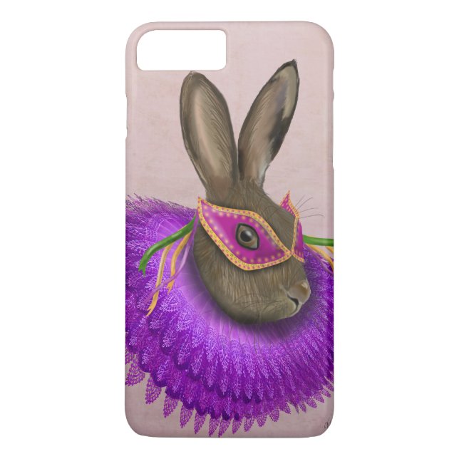 Mardi Gras Hare 4 Case-Mate iPhone Hülle (Rückseite)