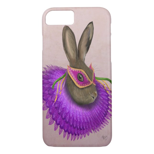Mardi Gras Hare 4 Case-Mate iPhone Hülle (Rückseite)