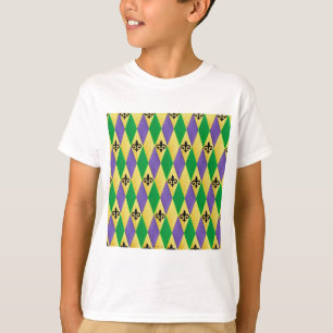 Mardi Gras Harlequin Lilie T-Shirt