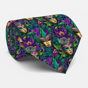 Mardi Gras Herren Krawatte