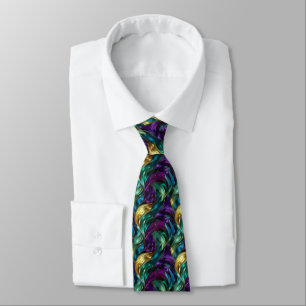 Mardi Gras Herren Krawatte
