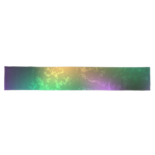 Mardi-Gras-Hintergrund mit Perlen Großer Tischläufer (Horizontal)
