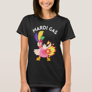 Mardi Gras Huhn Meme Furzt Mardi Gas Huhn Sei T-Shirt