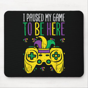 Mardi Gras Ich hielt mein Spiel an, um hier Gamer Mousepad