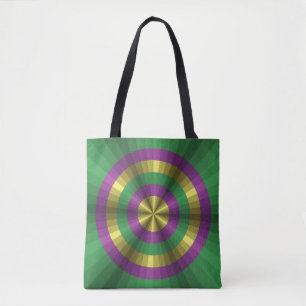 Mardi Gras Illusion All-Over-Print-Tasche Tasche