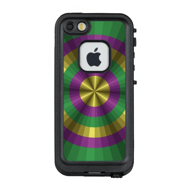 Mardi Gras Illusion Lifeproof Case (Rückseite)