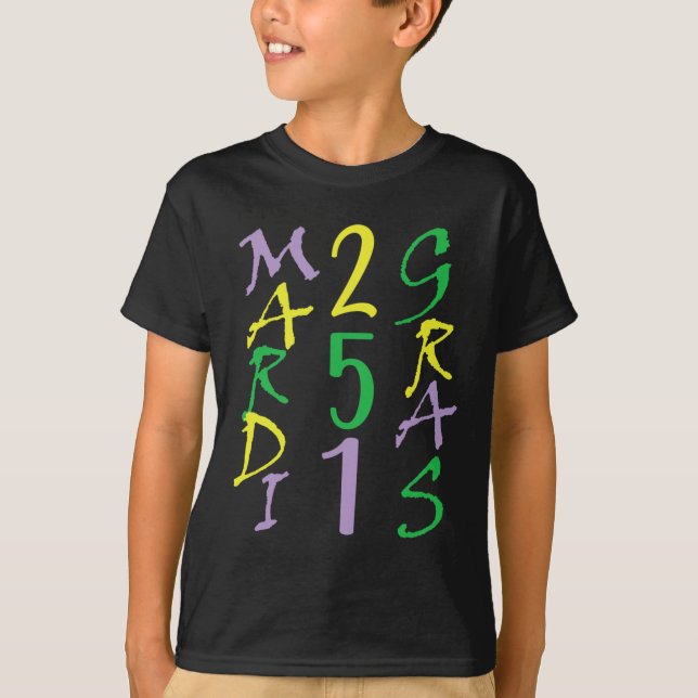 Mardi Gras in Mobile T-Shirt (Vorderseite)
