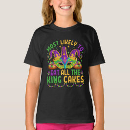 Mardi Gras ist am ehesten geeignet, alle Königskuc T-Shirt