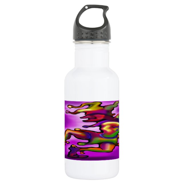 Mardi Gras Jester Trinkflasche (Vorderseite)