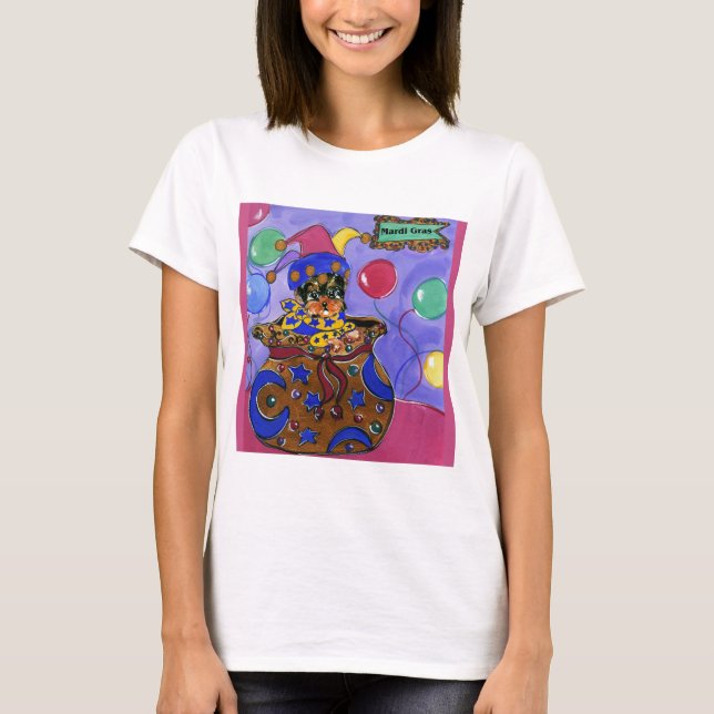 Mardi Gras Kacke T-Shirt (Vorderseite)