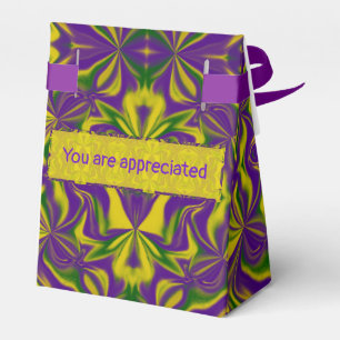 Mardi Gras Kaleidoscope Geschenkschachtel