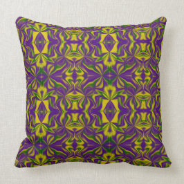 Mardi Gras Kaleidoscope Kissen