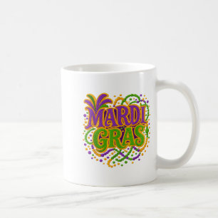 Mardi Gras Karneval Fett Dienstag Latch Hook Garn Kaffeetasse
