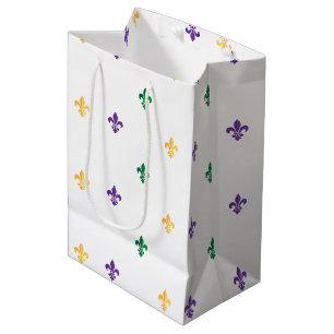 Mardi Gras Karneval Lilie Diamond Decke Mittlere Geschenktüte