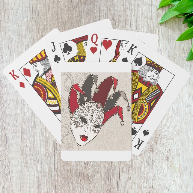 Mardi Gras Karneval Mask Cards Spielkarten (Von Creator hochgeladen)