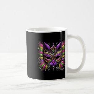 Mardi Gras Katzenmaske New Orleans Frauen Kinder M Kaffeetasse