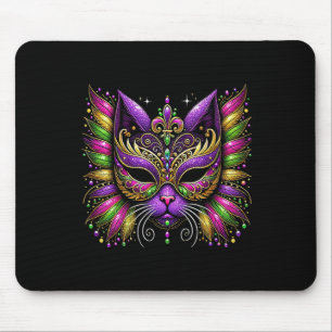 Mardi Gras Katzenmaske New Orleans Frauen Kinder M Mousepad
