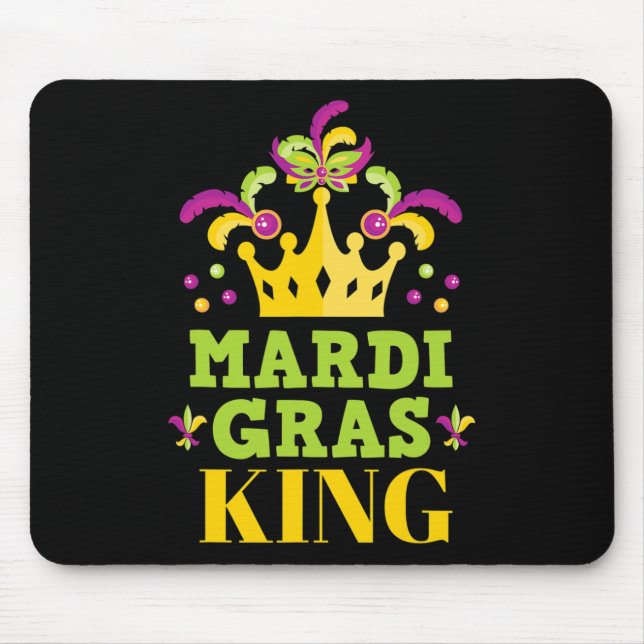 Mardi Gras King 1 Mousepad (Vorne)