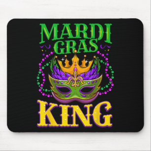 Mardi Gras King Costume Gift Mousepad